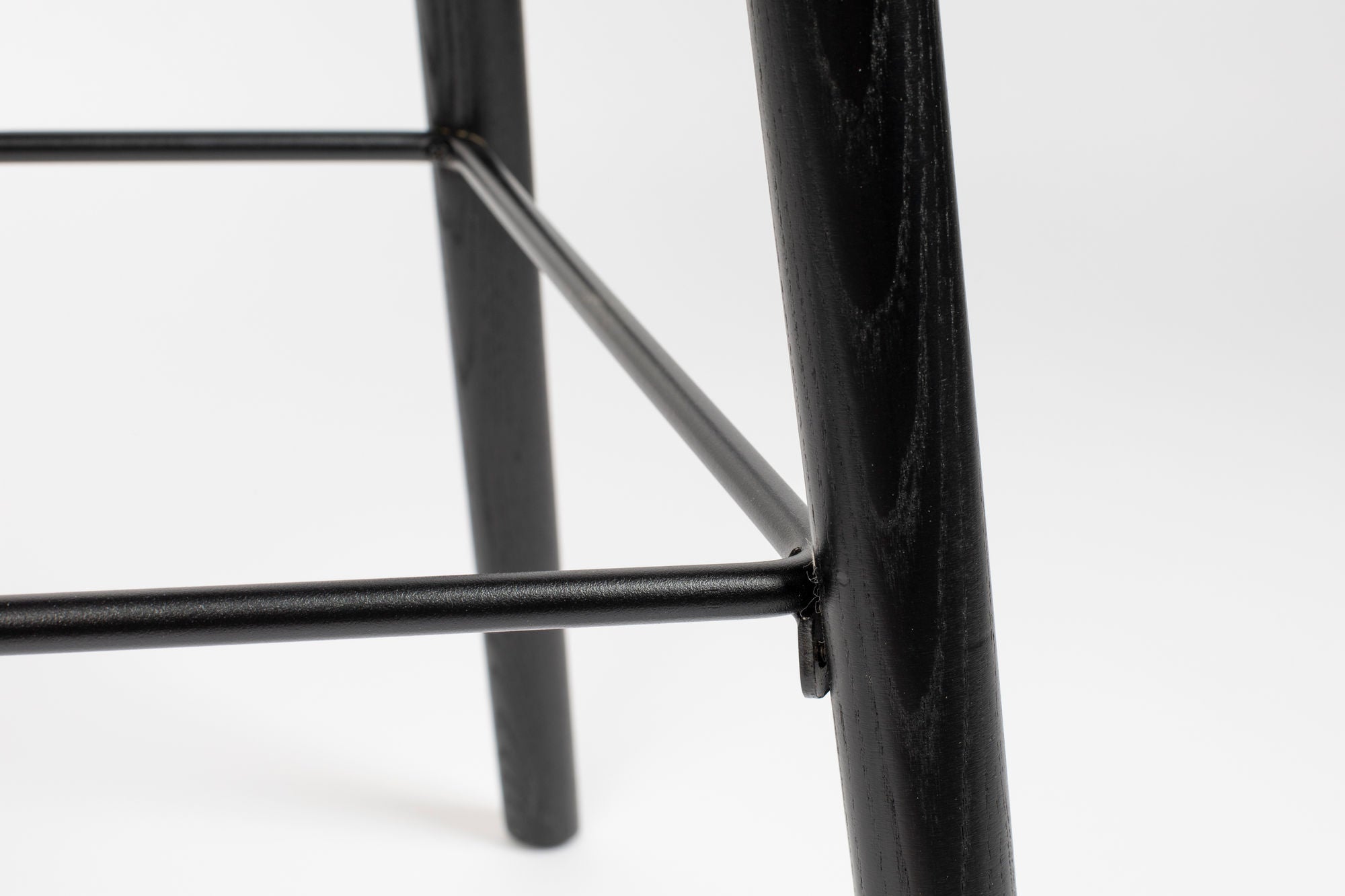 Zuiver Set of 2 Albert Kuip All Black Counter Stool